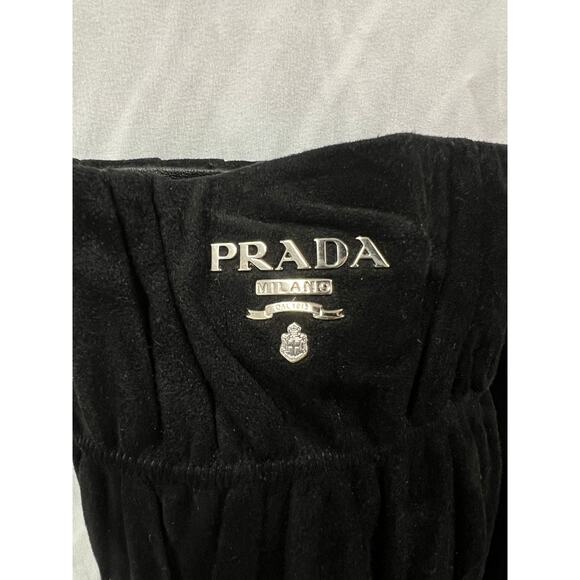 Prada Black Suede Boots size 39 - Picture 2 of 9